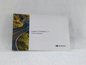 2011 Subaru Legacy Owners Manual Book Guide OEM Used Auto Parts