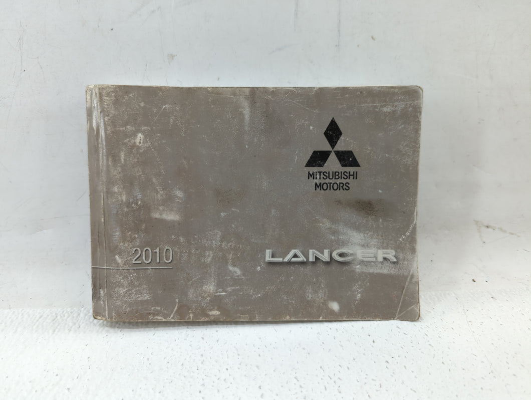 2010 Mitsubishi Lancer Owners Manual Book Guide P/N:9290D326 OEM Used Auto Parts