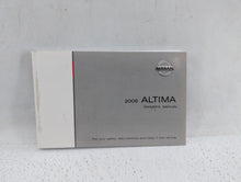 2008 Nissan Altima Owners Manual Book Guide OEM Used Auto Parts