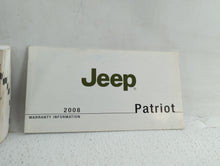 2008 Jeep Patriot Owners Manual Book Guide OEM Used Auto Parts