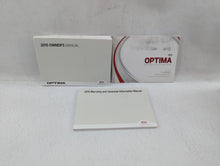 2015 Kia Optima Owners Manual Book Guide OEM Used Auto Parts