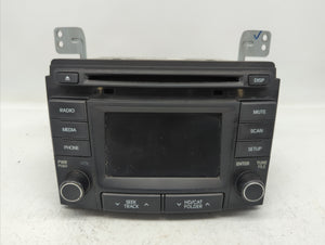 2014-2015 Hyundai Sonata Radio AM FM Cd Player Receiver Replacement Fits 2014 2015 OEM Used Auto Parts