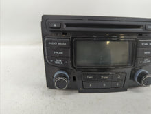 2012-2014 Hyundai Sonata Radio AM FM Cd Player Receiver Replacement P/N:96180-3Q700 Fits 2012 2013 2014 OEM Used Auto Parts