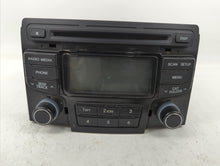 2012-2014 Hyundai Sonata Radio AM FM Cd Player Receiver Replacement P/N:96180-3Q700 Fits 2012 2013 2014 OEM Used Auto Parts