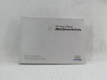 2017 Hyundai Sonata Owners Manual Book Guide P/N:HC10-EU66B OEM Used Auto Parts