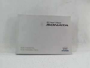 2017 Hyundai Sonata Owners Manual Book Guide P/N:HC10-EU66B OEM Used Auto Parts