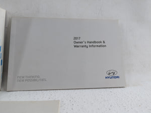 2017 Hyundai Sonata Owners Manual Book Guide P/N:HC10-EU66B OEM Used Auto Parts