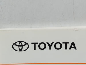 2001 Toyota Camry Owners Manual Book Guide P/N:01999-33528 OEM Used Auto Parts