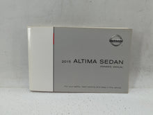 2015 Nissan Altima Owners Manual Book Guide P/N:OM15EA 0L33U3 OEM Used Auto Parts