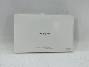 2008 Nissan Altima Owners Manual Book Guide P/N:OM8E-0L32U1 OEM Used Auto Parts