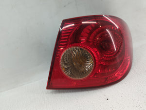 2004-2008 Toyota Corolla Tail Light Assembly Passenger Right OEM Fits 2004 2005 2006 2007 2008 OEM Used Auto Parts