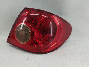 2004-2008 Toyota Corolla Tail Light Assembly Passenger Right OEM Fits 2004 2005 2006 2007 2008 OEM Used Auto Parts