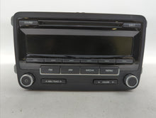 2009-2017 Volkswagen Tiguan Radio AM FM Cd Player Receiver Replacement P/N:5N0 035 164 D 1K0 035 180 AC Fits OEM Used Auto Parts