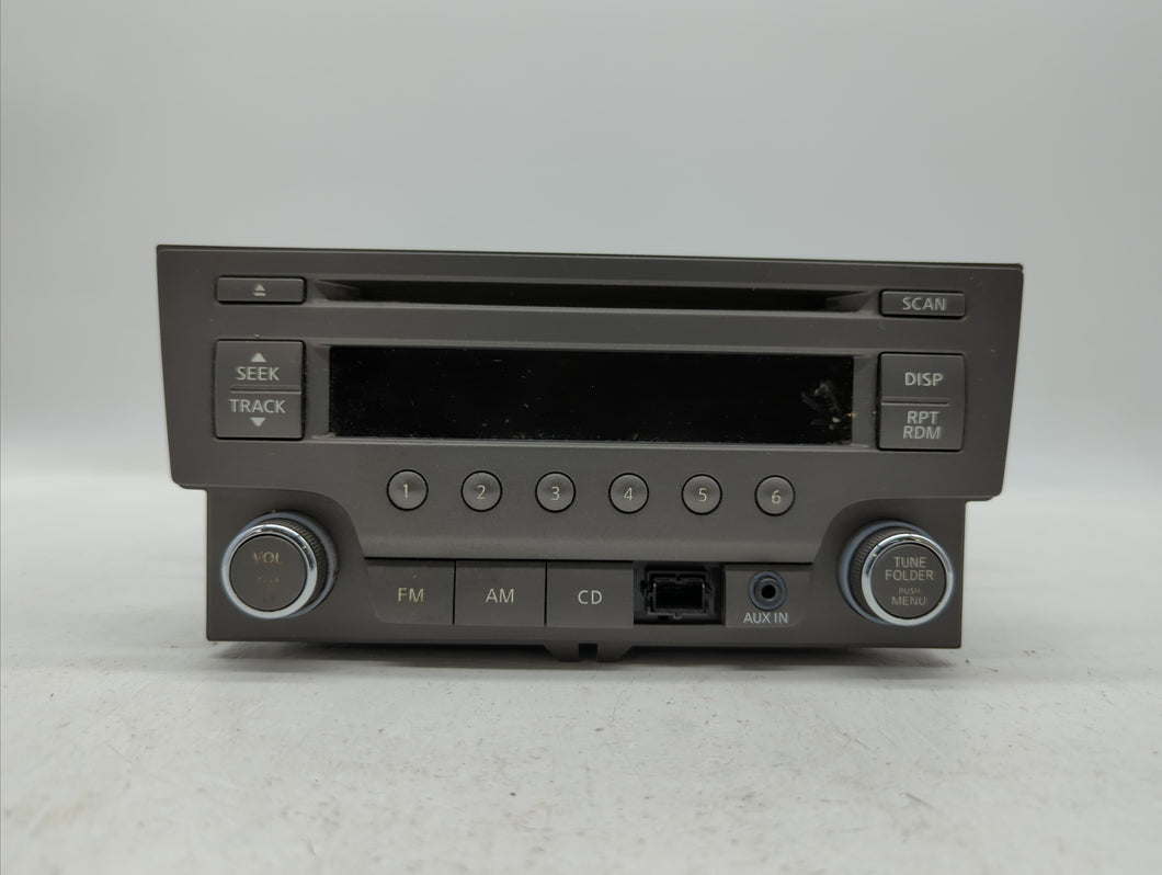 2013-2014 Nissan Sentra Radio AM FM Cd Player Receiver Replacement P/N:28185-3RA2A 28185-3RA2B Fits 2013 2014 OEM Used Auto Parts