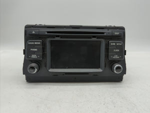 2017-2018 Kia Optima Radio AM FM Cd Player Receiver Replacement P/N:96180A8150WK 96180-A8150WK Fits 2017 2018 OEM Used Auto Parts