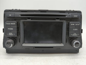 2017-2018 Kia Optima Radio AM FM Cd Player Receiver Replacement P/N:96180A8150WK 96180-A8150WK Fits 2017 2018 OEM Used Auto Parts