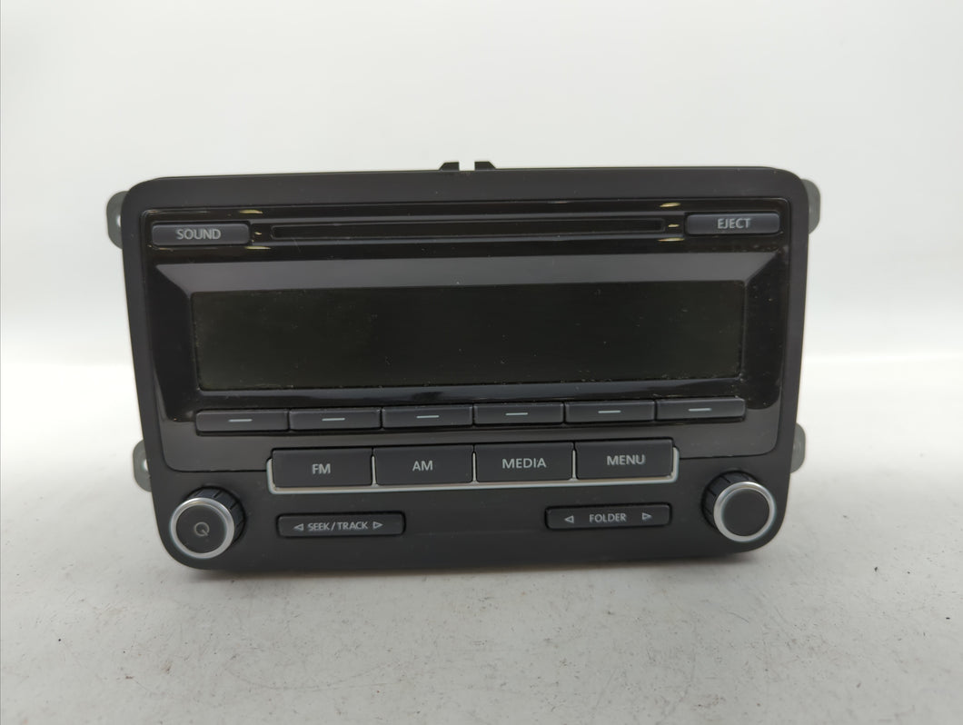 2011-2014 Volkswagen Jetta Radio AM FM Cd Player Receiver Replacement P/N:1K0035164D 1K0 035 164 D Fits OEM Used Auto Parts