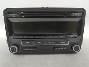 2011-2014 Volkswagen Jetta Radio AM FM Cd Player Receiver Replacement P/N:1K0035164D 1K0 035 164 D Fits OEM Used Auto Parts