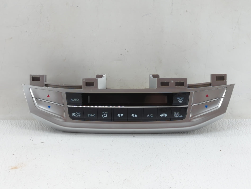 2013-2015 Honda Accord Climate Control Module Temperature AC/Heater Replacement P/N:79630STK A411M1 79600 T2F A611 M1 Fits OEM Used Auto Parts