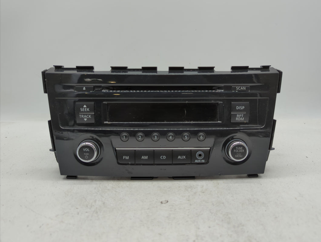 2013-2015 Nissan Altima Radio AM FM Cd Player Receiver Replacement P/N:28185 3TA0G 28185 3TB0G Fits 2013 2014 2015 OEM Used Auto Parts