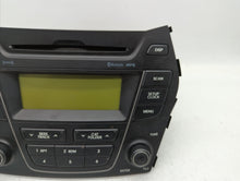 2013-2014 Hyundai Santa Fe Radio AM FM Cd Player Receiver Replacement P/N:96170-4Z1014X 96170-4Z1004X Fits 2013 2014 OEM Used Auto Parts