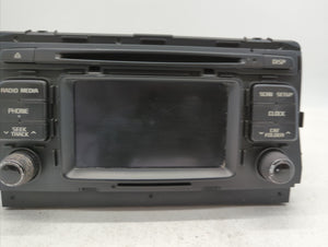 2017-2018 Kia Optima Radio AM FM Cd Player Receiver Replacement P/N:96180A8150WK 96180-A8150WK Fits 2017 2018 OEM Used Auto Parts