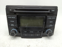 2012-2014 Hyundai Sonata Radio AM FM Cd Player Receiver Replacement P/N:96180-3Q700 Fits 2012 2013 2014 OEM Used Auto Parts