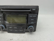 2012-2014 Hyundai Sonata Radio AM FM Cd Player Receiver Replacement P/N:96180-3Q700 Fits 2012 2013 2014 OEM Used Auto Parts