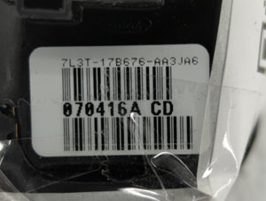 2008-2009 Ford Fusion Master Power Window Switch Replacement Driver Side Left P/N:070416A CD 7L3T-17B676-AA3JA6 Fits OEM Used Auto Parts