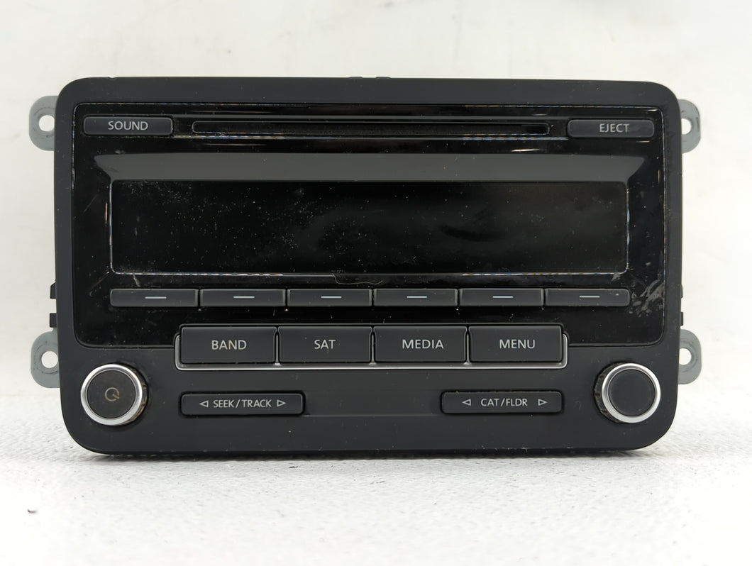 2012-2016 Volkswagen Beetle Radio AM FM Cd Player Receiver Replacement P/N:1K0 035 164 F 1K0035164D Fits OEM Used Auto Parts