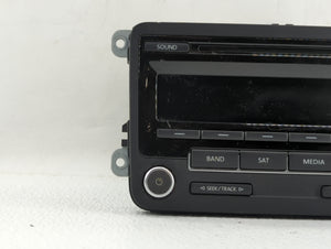 2012-2016 Volkswagen Beetle Radio AM FM Cd Player Receiver Replacement P/N:1K0 035 164 F 1K0035164D Fits OEM Used Auto Parts