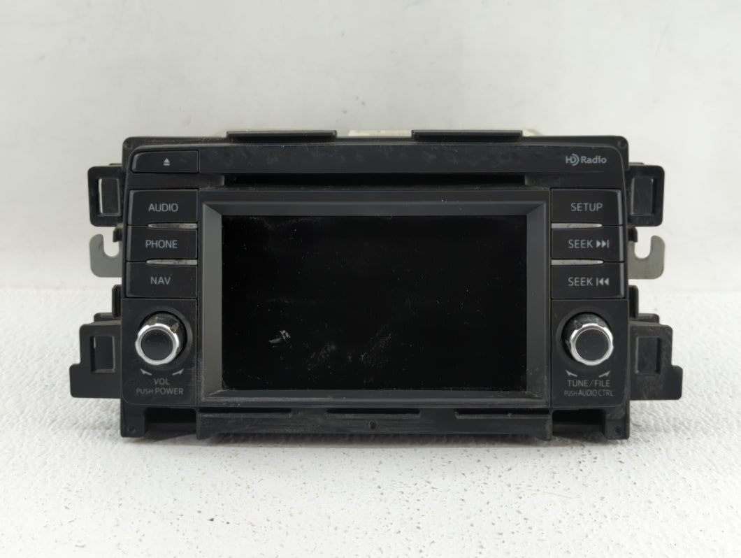 2014 Mazda 6 Radio AM FM Cd Player Receiver Replacement P/N:GJS1 66 DV0C 16730129 Fits OEM Used Auto Parts