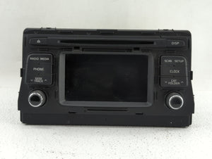 2016-2018 Kia Optima Radio AM FM Cd Player Receiver Replacement P/N:96180-D5100 96180-D5100WK Fits 2016 2017 2018 OEM Used Auto Parts