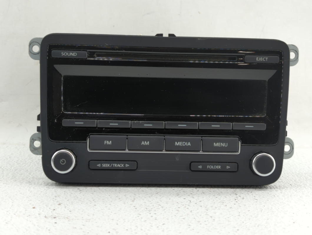 2012-2015 Volkswagen Passat Radio AM FM Cd Player Receiver Replacement P/N:1K0 035 164 F 1K0035164D Fits OEM Used Auto Parts