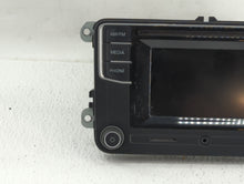 2016-2017 Volkswagen Jetta Radio AM FM Cd Player Receiver Replacement P/N:561 035 150 A 5C0 035 200 Fits 2016 2017 OEM Used Auto Parts