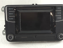 2016-2017 Volkswagen Jetta Radio AM FM Cd Player Receiver Replacement P/N:561 035 150 A 5C0 035 200 Fits 2016 2017 OEM Used Auto Parts