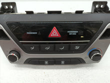 2018 Hyundai Elantra Gt Climate Control Module Temperature AC/Heater Replacement P/N:97250-F20604X 97250-G3080 Fits OEM Used Auto Parts