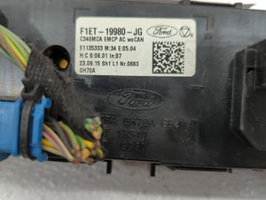 2015-2018 Ford Focus Climate Control Module Temperature AC/Heater Replacement P/N:F1ET-19980-JG F1ET-19980-LJ Fits OEM Used Auto Parts