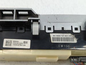 2013-2015 Honda Accord Climate Control Module Temperature AC/Heater Replacement P/N:79600-T2F-A611-M1 79600T2FA611M1 Fits OEM Used Auto Parts