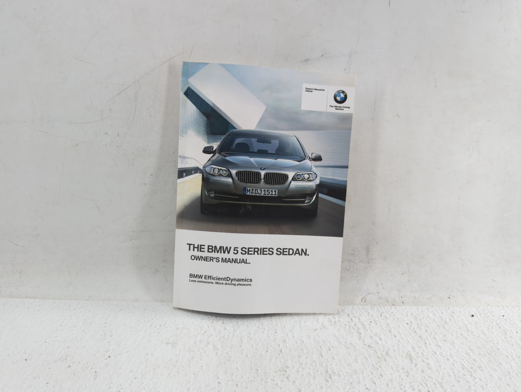 2012 Bmw 525i Owners Manual Book Guide OEM Used Auto Parts