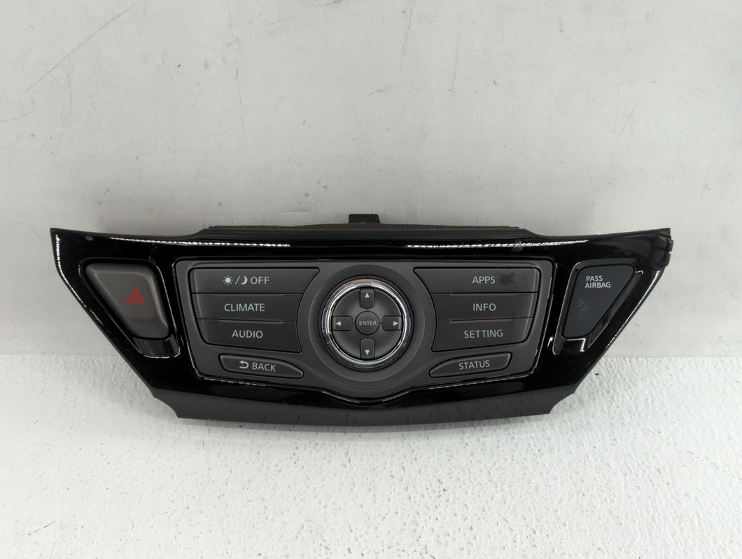 2013-2016 Nissan Pathfinder Information Display Screen