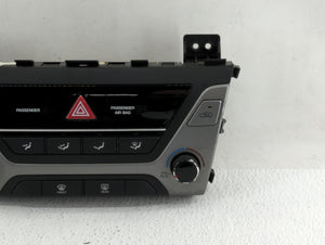 2017-2018 Hyundai Elantra Climate Control Module Temperature AC/Heater Replacement P/N:97250-F2XXX 97250-F20614X Fits 2017 2018 OEM Used Auto Parts