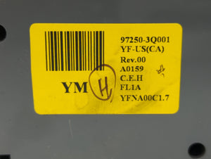 2011 Hyundai Sonata Climate Control Module Temperature AC/Heater Replacement P/N:97250-3Q000 94510-3Q000 Fits OEM Used Auto Parts