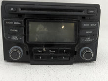 2012-2015 Hyundai Sonata Radio AM FM Cd Player Receiver Replacement P/N:96180-3Q600 96180-3Q700 Fits 2012 2013 2014 2015 OEM Used Auto Parts