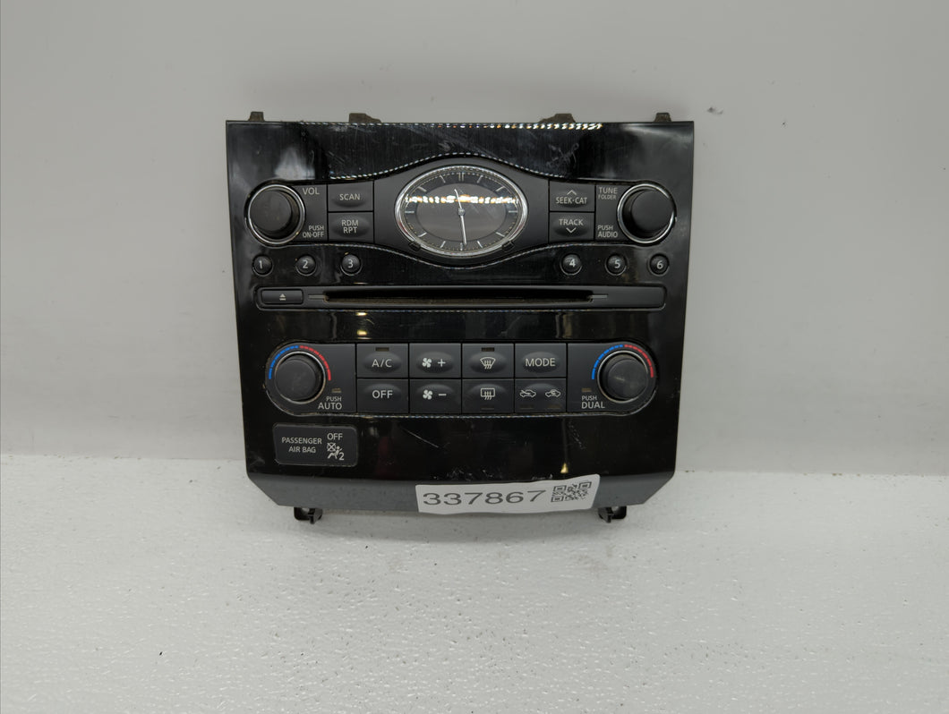 2014-2017 Infiniti Qx50 Radio Control Panel