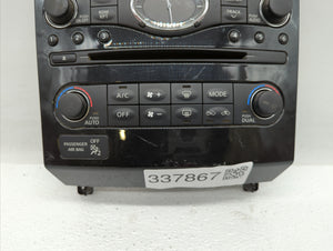 2014-2017 Infiniti Qx50 Radio Control Panel