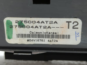 2015-2017 Nissan Sentra Climate Control Module Temperature AC/Heater Replacement P/N:275004AF2B 275004AT2A Fits 2015 2016 2017 OEM Used Auto Parts