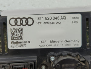 2009-2012 Audi Q5 Climate Control Module Temperature AC/Heater Replacement P/N:8T1 820 043 AK 8T1 820 043 AL Fits OEM Used Auto Parts