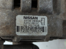 2009 Nissan Sentra Alternator Replacement Generator Charging Assembly Engine OEM P/N:23100 ZW40A Fits OEM Used Auto Parts - Oemusedautoparts1.com