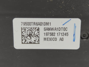 2013-2015 Honda Civic Climate Control Module Temperature AC/Heater Replacement P/N:79500TR6A013M1 Fits 2013 2014 2015 OEM Used Auto Parts